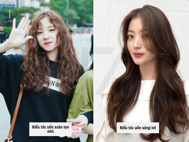 Mặt Vuông Để Tóc Gì? 15+ Kiểu Tóc Cho Mặt Vuông Hot 2023 9 Kiểu tóc uốn xoăn lọn nhỏ - Kiểu tóc uốn xoăn lọn nhỏ
