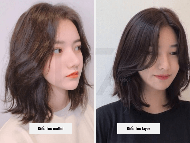 Mặt Vuông Để Tóc Gì? 15+ Kiểu Tóc Cho Mặt Vuông Hot 2023 11 Kiểu tóc mullet - Kiểu tóc layer