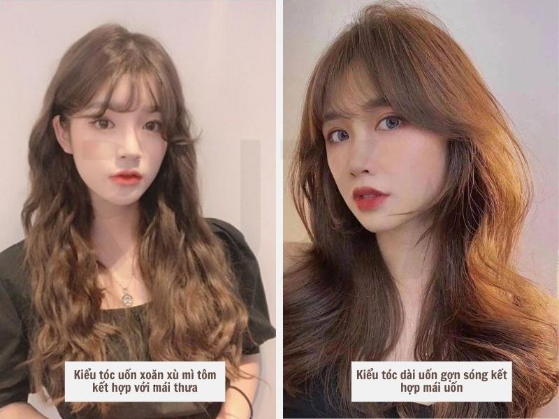 Trán Cao Nên Để Tóc Gì? 5 Kiểu Tóc Đẹp Nhất Cho Chị Em 7 Kiểu tóc uốn xoăn xù mì tôm