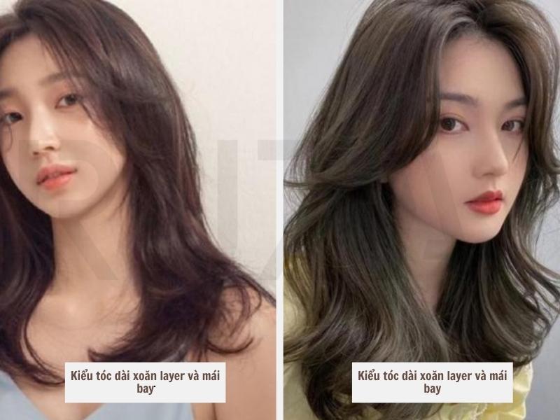 Trán Cao Nên Để Tóc Gì? 5 Kiểu Tóc Đẹp Nhất Cho Chị Em 9 Kiểu tóc dài xoăn layer