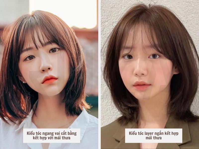 Trán Cao Nên Để Tóc Gì? 5 Kiểu Tóc Đẹp Nhất Cho Chị Em 3 Kiểu tóc ngang vai