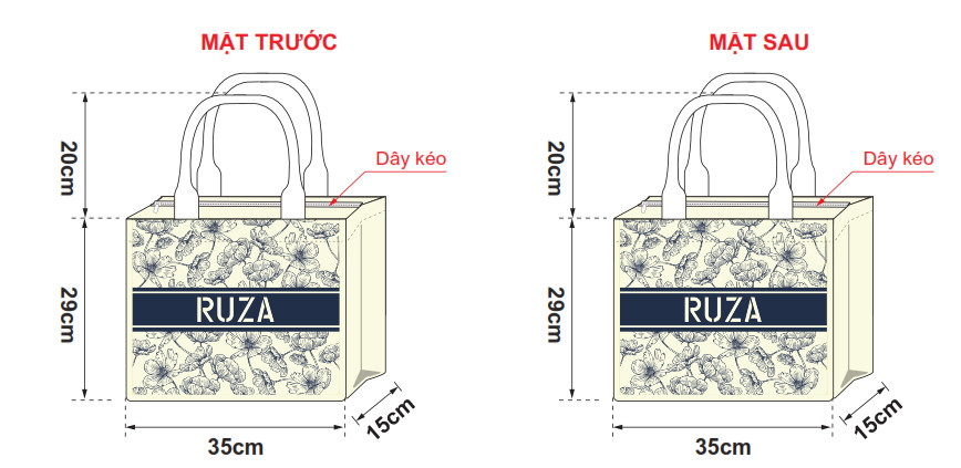 Kích thước túi