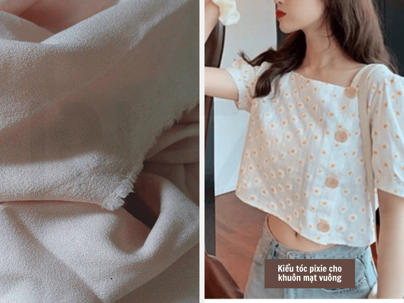 Vải Chéo Hàn Là Gì? Tìm Hiểu Từ A-Z Về Vải Chéo Hàn 8 Áo croptop vải chéo hàn