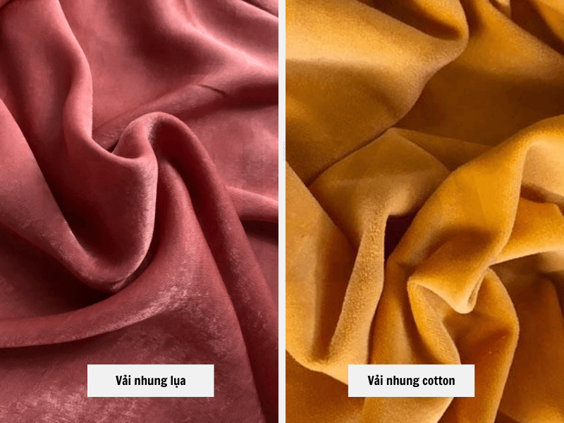 Vải Nhung Là Vải Gì? Giải Mã Bí Mật Đằng Sau Sự Mịn Màng 6 Vải nhung lụa và nhung cotton