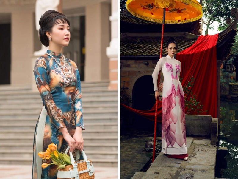 Vì Sao Bạn Cần Biết Về Ý Nghĩa Áo Dài Ngày Tết Việt Nam? 6 Vải lua và vải voan may áo dài