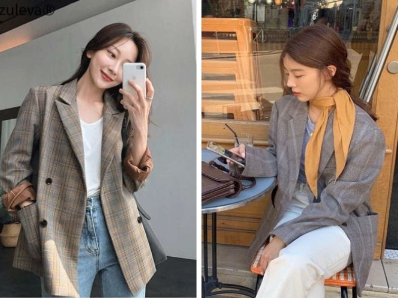 Chọn trang phục cơ bản đi kèm blazer