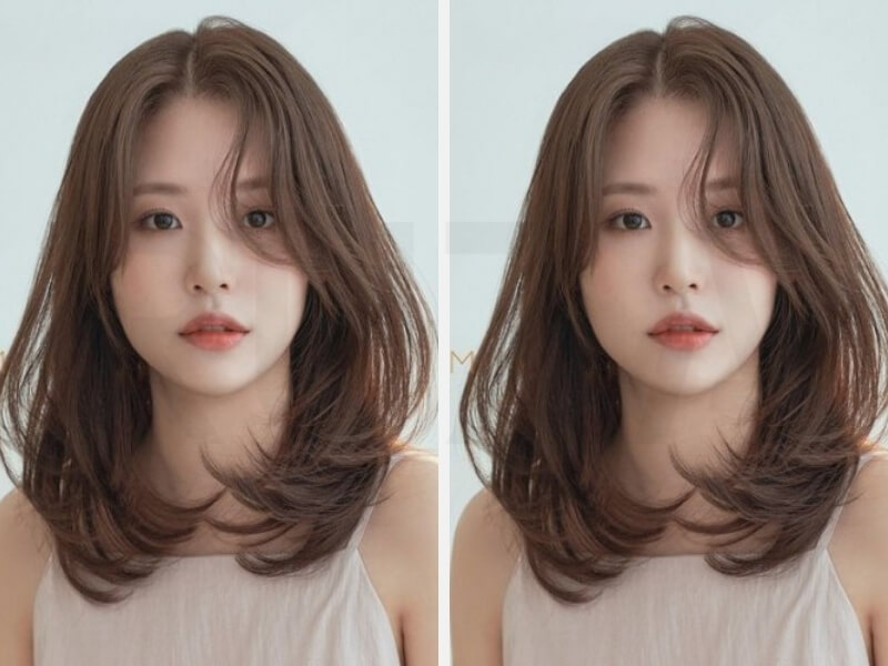 Tóc đuôi uốn chữ C