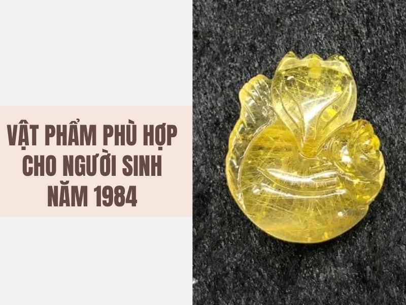 Tuổi Giáp Tý 1984 Mệnh Gì? Hợp Với Tuổi Gì, Hợp Màu Gì? 8 Vật phẩm phù hợp cho người sinh năm 1984
