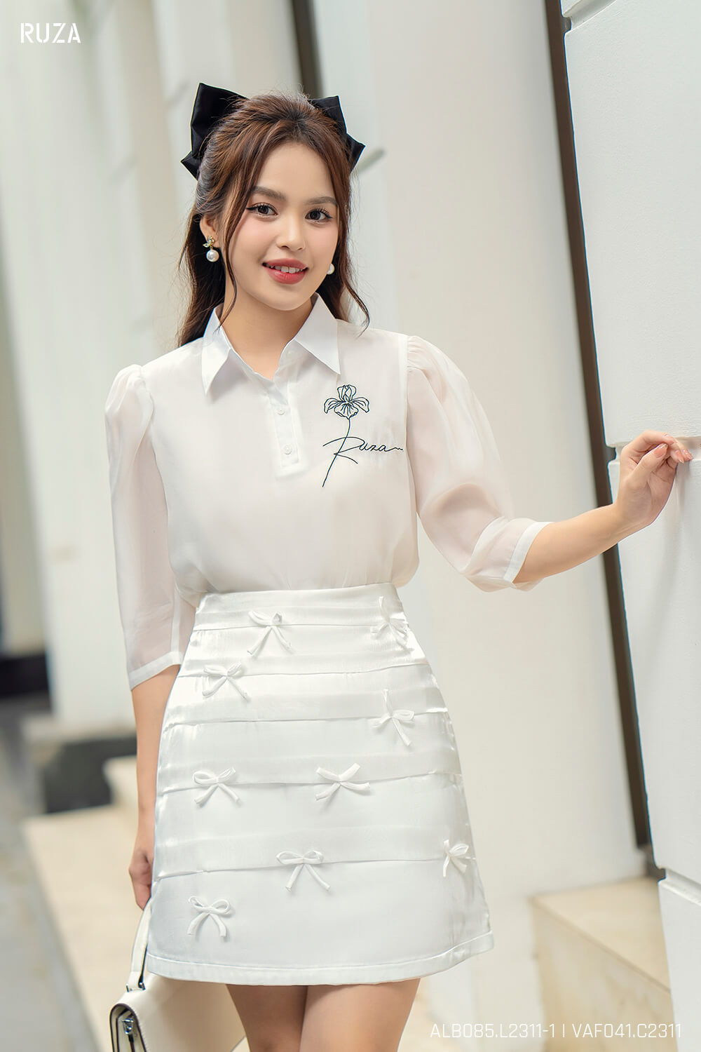 Áo sơ mi tay lỡ ALB085-1-pc4