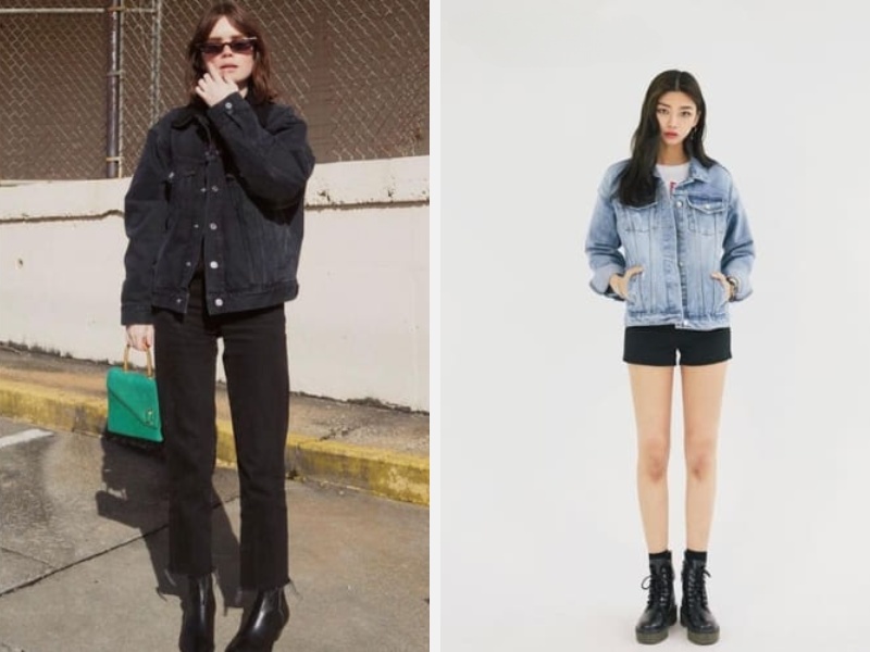 Kết hợp với quần cùng màu - Quần Short