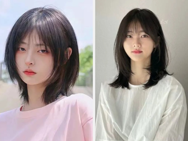 Tổng Hợp 30+ Kiểu Tóc Layer Ngang Vai Đẹp 2024 6 Layer ngang vai tomboy cá tính - layer ngang vai có mái