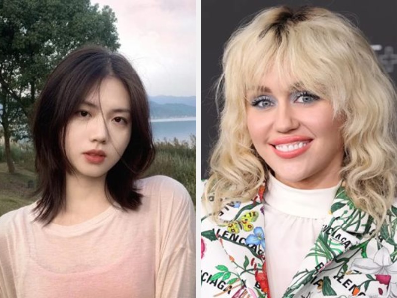 10+ Kiểu Tóc Mullet Layer Wolfcut Đẹp Hot Trend 2024 7 Tóc WolfCut hai mái - Wolf Cut ala Billie Eilish
