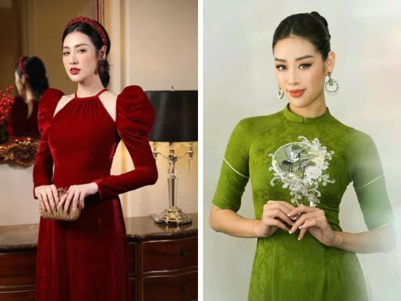 Các Loại Vải Áo Dài Phổ Biến & Được Yêu Thích 5 Vải Nhung