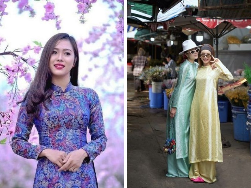 Các Loại Vải Áo Dài Phổ Biến & Được Yêu Thích 6 Vải Gấm - Vải phi bóng
