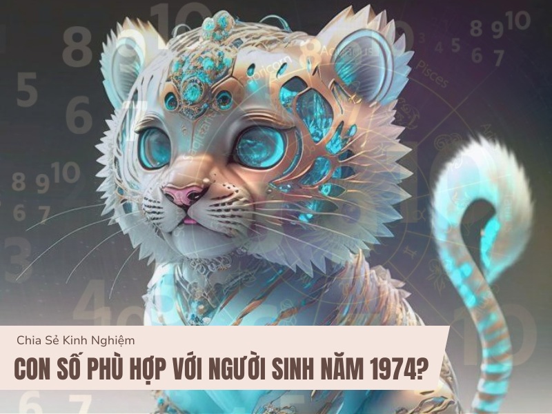 Sinh năm 1974 hợp màu gì?