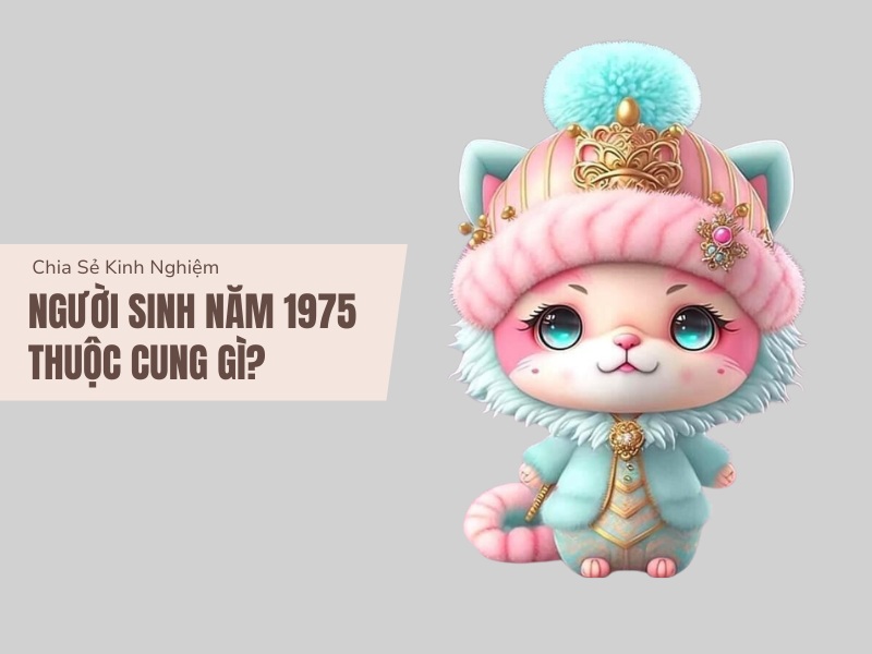 Tuổi Ất Mão 1975 Mệnh Gì? Hợp Với Tuổi Gì, Hợp Màu Gì? 6 Sinh năm 1975 thuộc cung gì