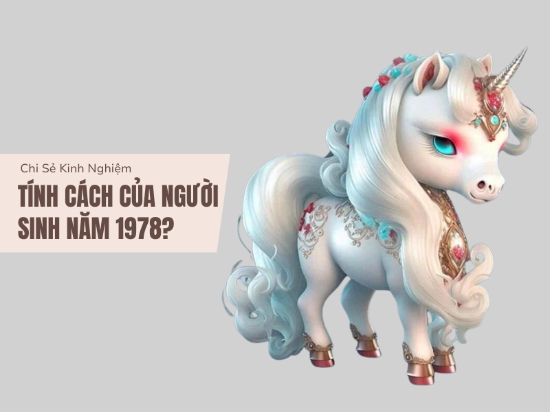 Tính cách của người sinh năm 1978