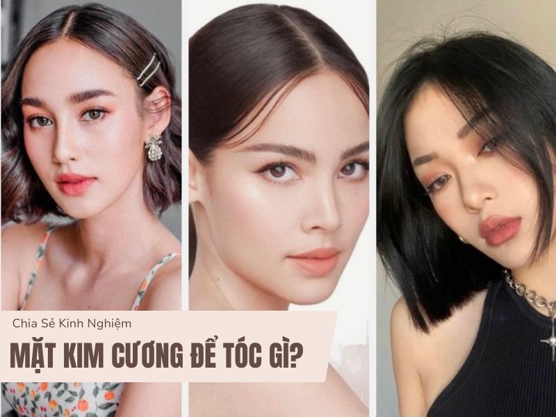 Mặt Kim Cương Để Tóc Gì? 10+ Kiểu Tóc Sành Điệu Nhất 1 Mặt kim cương để tóc gì?