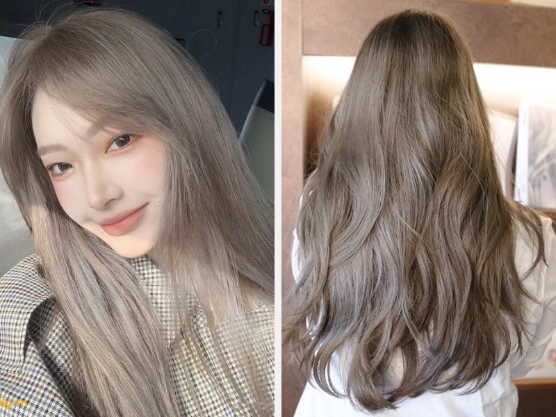10+ Kiểu Tóc Màu Nâu Trà Sữa Đẹp Nhất 2024 11 Chăm sóc tóc nhuộm màu nâu trà sữa