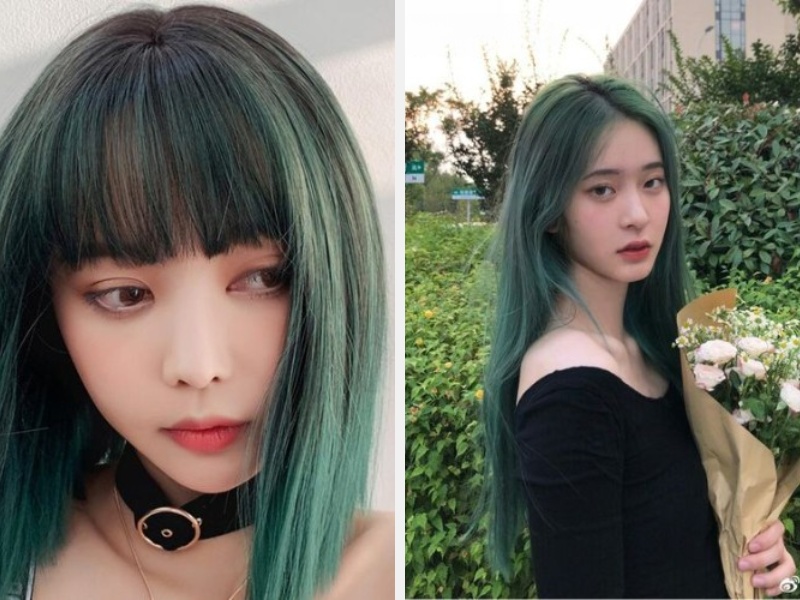 10+ Kiểu Tóc Màu Xanh Rêu Đẹp Và Cá Tính 2024 9 Chăm sóc và duy trì màu tóc xanh rêu