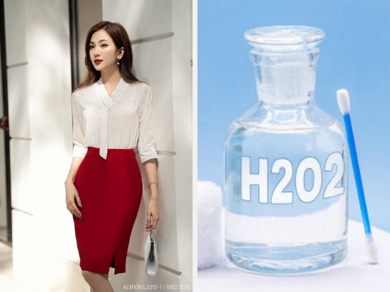 Hướng Dẫn Cách Tẩy Trắng Áo Bị Ố Vàng Đơn Giản 4 Tẩy áo trắng bị ố vàng với oxy già