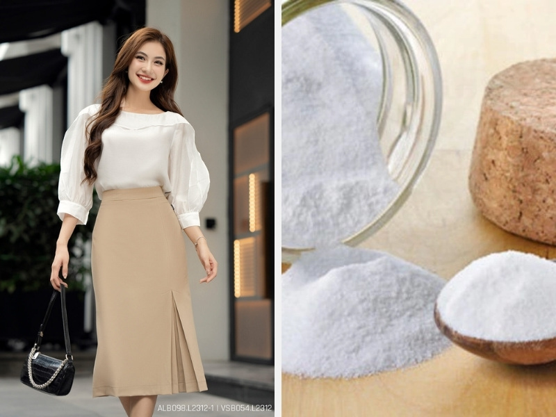 Hướng Dẫn Cách Tẩy Trắng Áo Bị Ố Vàng Đơn Giản 6 Tẩy áo trắng bị ố vàng với banking soda