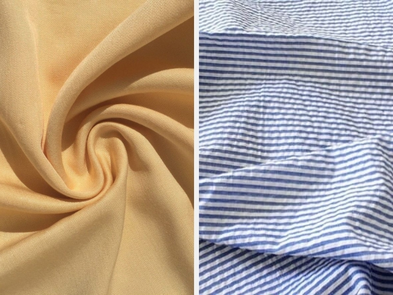 Chất Vải Nào Mặc Mát Nhất? 10+ Loại Vải Thoải Mái Mùa Hè 5 Vải Tencel - Vải Seesucker