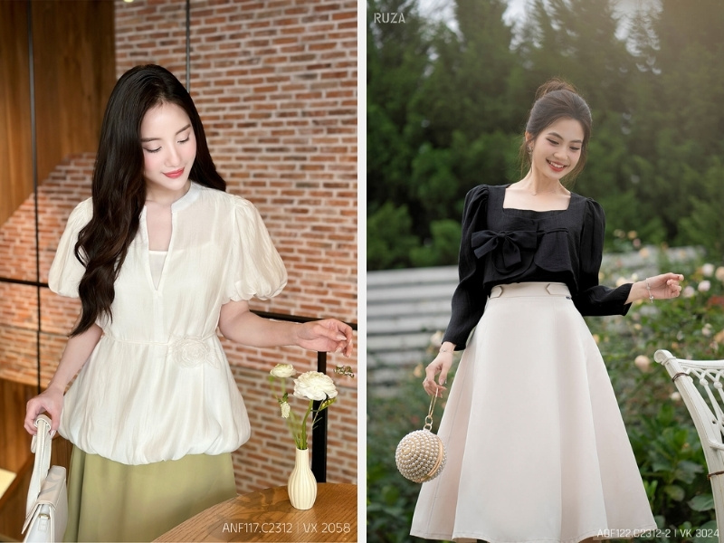 Hướng Dẫn Chọn Size Áo Quần Phù Hợp Cho Nữ 3 Bảng size chuẩn cho quần áo nữ