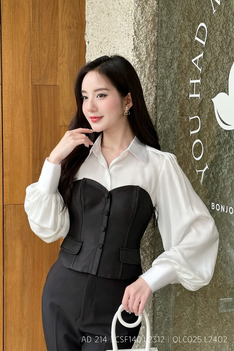 Áo corset CSF140 đen pc3