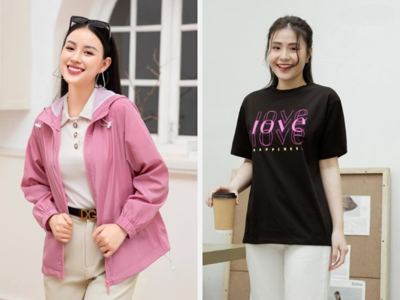 Những Kiểu Áo Mốt Nhất Hiện Nay Dành Cho Phái Đẹp 2024 5 Áo khoác gió mỏng - áo thun Unisex