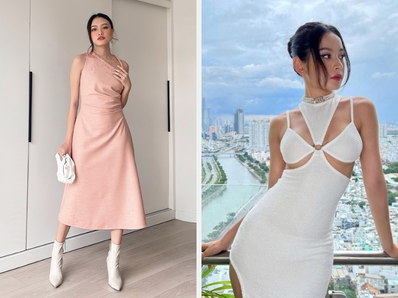 Phối Đồ Mùa Hè: Xu Hướng Thời Trang Nữ Hiện Đại Cho Kỳ Nghỉ Hè 6 Đầm không tay màu pastel