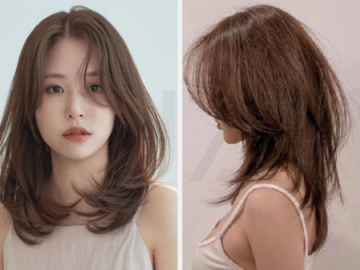 Xu Hướng - 15+ Kiểu Tóc Layer Nữ Dài Thẳng Nổi Bật 2024 10 Tóc layer dài ngang lưng - tóc mullet layer dài