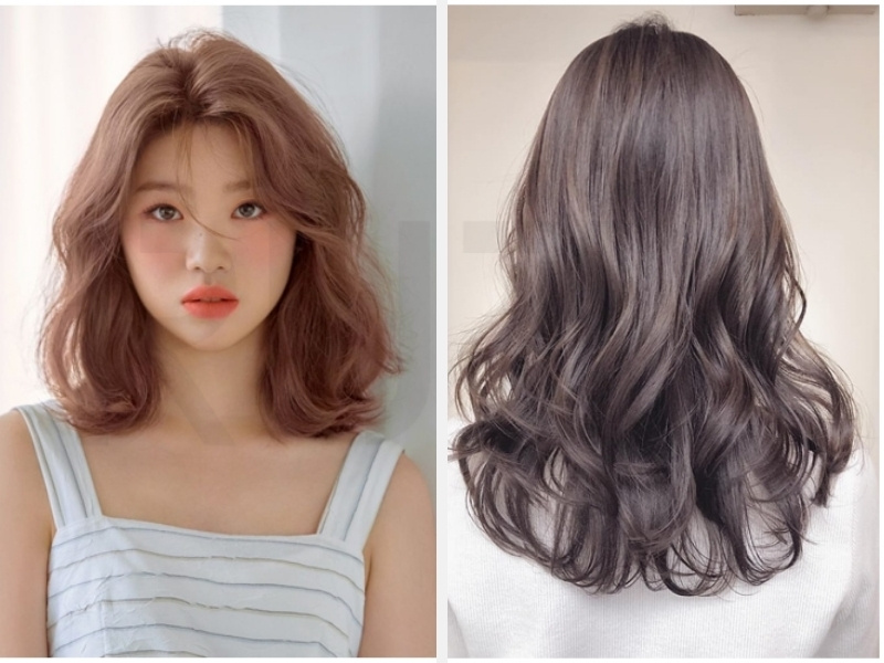 Điểm Qua 25+ Kiểu Tóc Uốn Layer Theo Style Hàn Quốc 5 Kiểu tóc uốn layer lơi ngắn - xoăn đuôi tóc