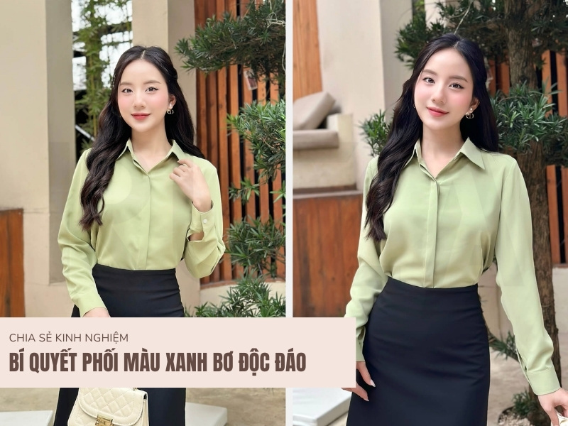 Bí Quyết Phối Màu Xanh Bơ: Xu Hướng Thời Trang Độc Đáo 1 Bí quyết phối màu xanh bơ