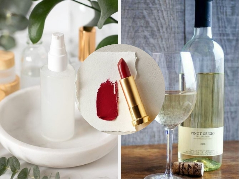 Hướng Dẫn 10+ Cách Tẩy Vết Son Trên Áo Trắng Nhanh Chóng 7 Sử dụng nước tẩy trang và rượu trắng