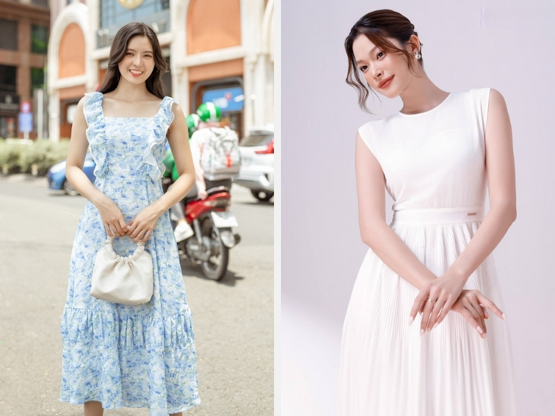 2/9 Nên Mặc Gì Đi Chơi? Gợi Ý Trang Phục Phong Cách Và Thoải Mái 5 Váy hai dây