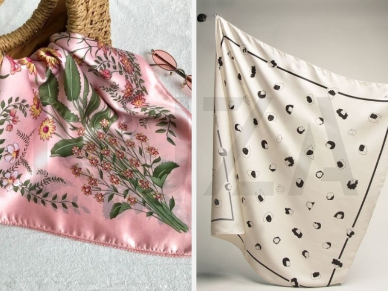 Cách Thắt Khăn Vuông Với Áo Sơ Mi: Đơn Giản Và Phong Cách 3 Khăn vuông (turban)