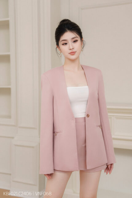 Áo vest KBF021 hồng pc5