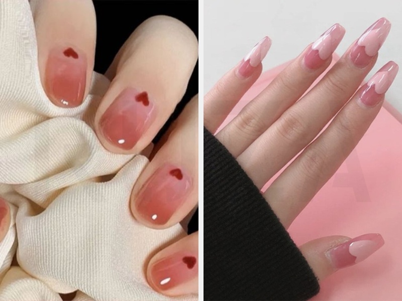 100+ Mẫu Móng Tay Đẹp Đơn Giản, Sang Trọng Sáng Da 2024 12 Mẫu nail sơn thạch trong trẻo