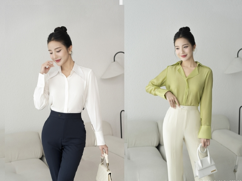 Shop Bán Áo Sơ Mi Nữ Đẹp Tại TPHCM – Sang Trọng, Thanh Lịch 7 Hướng dẫn mua sắm áo sơ mi nữ tại RZUA