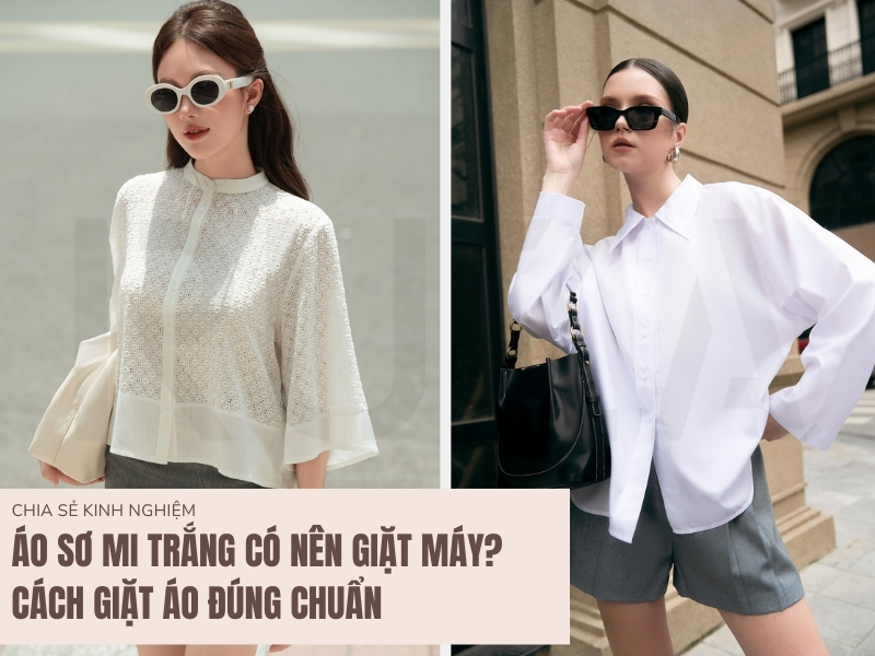 Áo Sơ Mi Trắng Có Nên Giặt Máy? Cách Giặt Áo Đúng Chuẩn 1 Áo sơ mi trắng có nên giặt máy không?