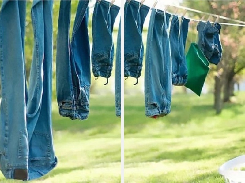 Mẹo Giặt Quần Áo Mùa Mưa: Cách Nhanh Khô và Khử Mùi Hiệu Quả 7 Treo quần áo ngược