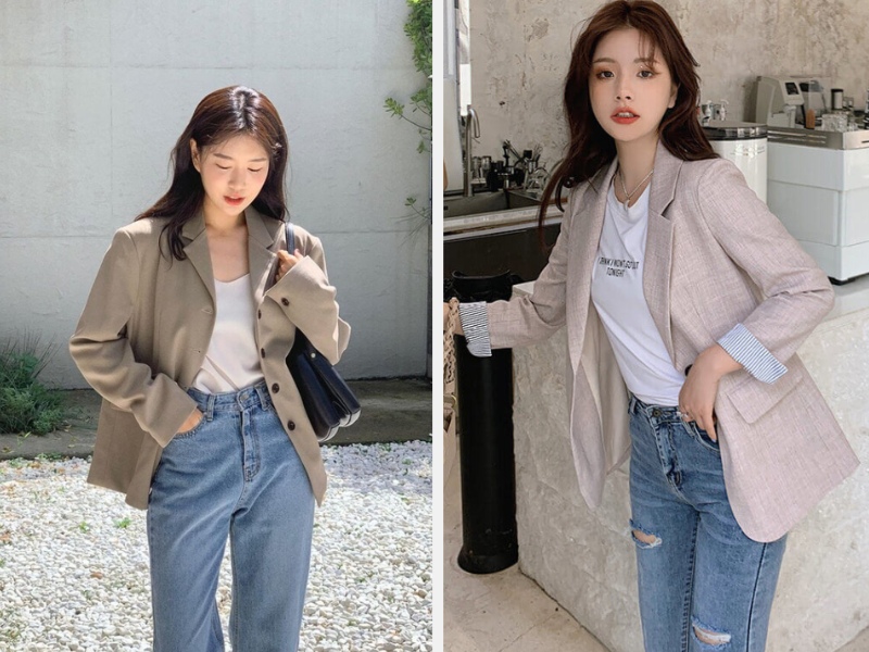 Phối với áo thun basic