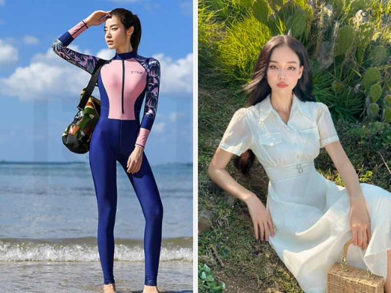 Trang phục đi biển và dạo quanh biển