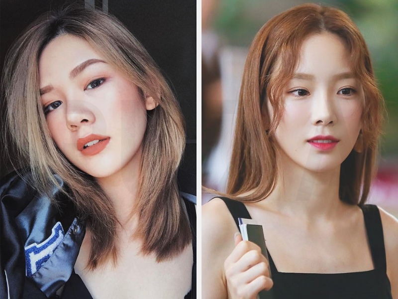 Mặt Dài Để Tóc Gì? Gợi Ý Kiểu Tóc Đẹp Cho Khuôn Mặt Dài 18 Tóc ngắn rẽ ngôi - Tóc ngắn uốn sóng nhẹ kiểu gợn nước