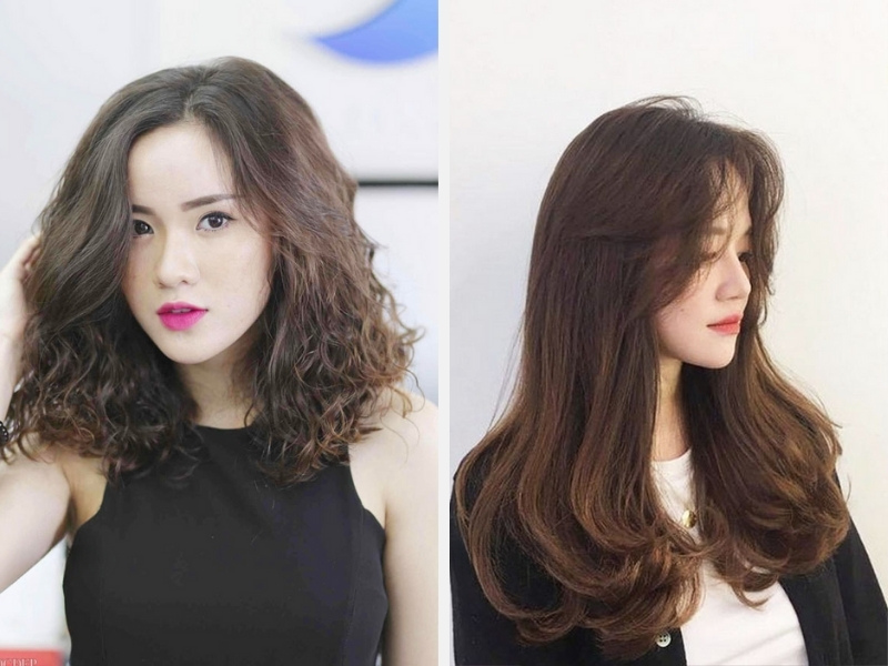Mặt Dài Để Tóc Gì? Gợi Ý Kiểu Tóc Đẹp Cho Khuôn Mặt Dài 6 Tóc bob dài - Tóc lob uốn