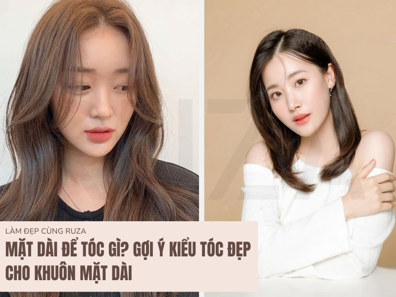 Mặt dài để tóc gì?