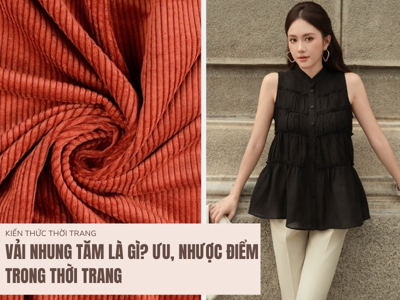 Vải nhung tăm