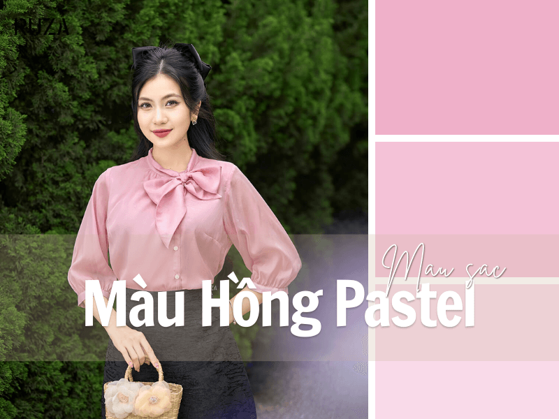 Màu hồng pastel là màu gì?